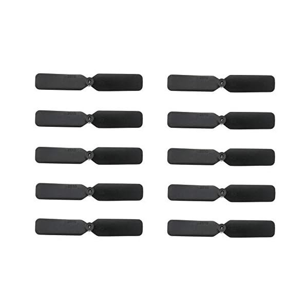 XCQ 10pcs 2,5-Zoll-2-Blade-Propeller-Ersatzteil for Mini F22 Raptor 260mm RC-Flugzeug langlebig 0301