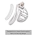 TERNENCE Stainless Steel Small Male Chastity Device Ergonomic Design Cock Cage S240 (1.57 inch / 40mm)