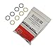 (100 Pack) Soft Stitch Ring Markers, Blue & Yellow (Medium Size for Needle Sizes 9-15, Includes 2 Colors, for Knitting/Crochet/etc)
