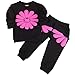 Jastore® Kids Girl 2pcs Sunflower Clothing Sets Top and Pants Fall Clothes