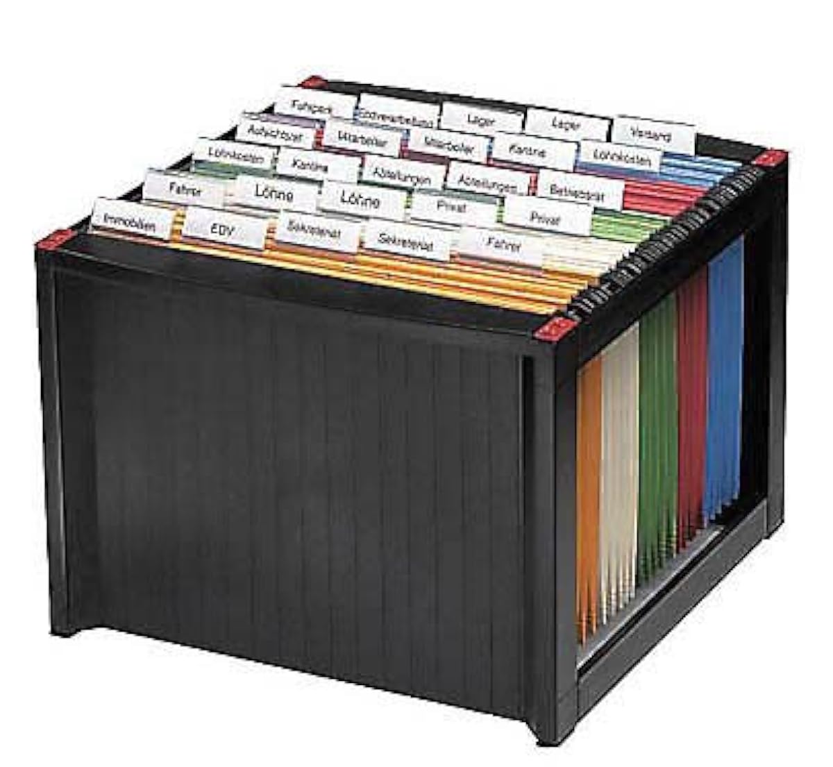 Archivador Para 40 Carpetas Colgantes Apilable Oficina Almacenamiento