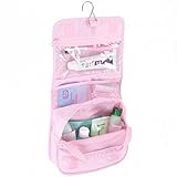 Travel Toiletry Bag, Portable Hanging Travel Kit