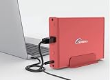Sonnics 3TB Red External USB 3.0 Hard Drive for Xbox One PS4 PC Mac Desktop view 4