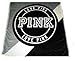 Victoria's Secret PINK Plush Blanket Grey/Black