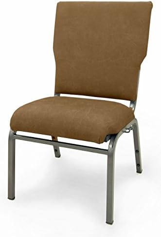 McCourt 039-10600 Auditorium Stack Chair, Vinyl, Single, Tan