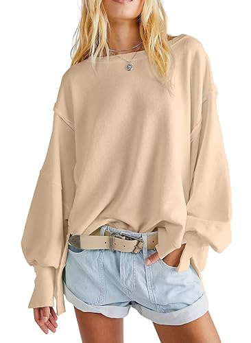 JOKELUCK LIGHTWEIGHT CUTE FALL OVERSIZED SWEATSHIRTS FOR WOMENS...