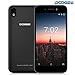 Unlocked Cell Phones Android 8.1, DOOGEE X11 Unlocked Dual SIM Smartphones - 5.0'' 2.5D Screen Display - 1GB RAM + 8GB ROM - 5MP Rear Camera - 3G GSM Unlocked Smartphones - Black