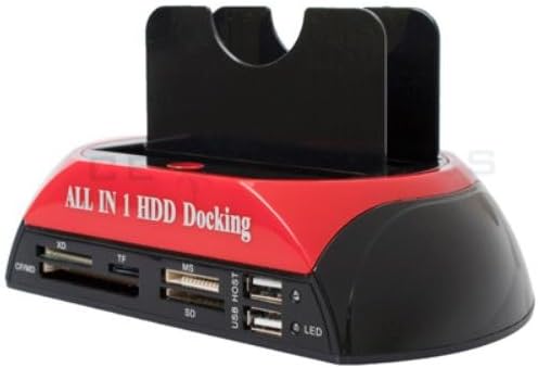 IDE SATA 2.5" 3.5" HDD Hard Drive Enclosure Disk Backup Clone Docking Station