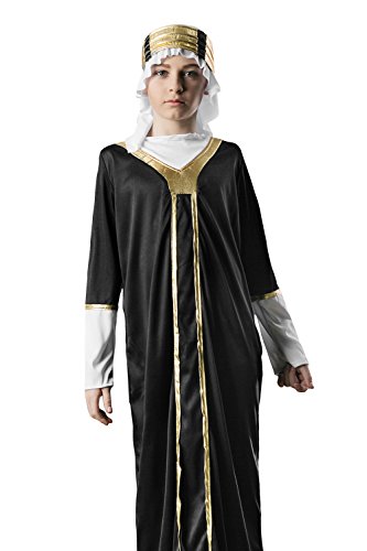 Kids Boys Arabian Prince Halloween Costume Sheik Oil Baron Dress Up & Role Play