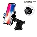 Car Phone Mount,XRXD Car Mount Washable Strong Sticky Gel Pad with One-Touch Design Dashboard Car Phone Holder for iPhone X/8/8Plus/7/7Plus/6s/6Plus/5S, Galaxy S5/S6/S7/S8, Note 8, LG (Blue)