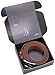 Mio Marinos Men Genuine Leather Dress Belt with Single Prong Buckle - Burnt Umber - 38