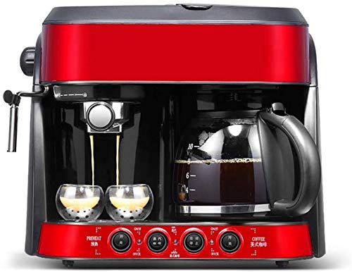 YQGOO Halbautomatische Filterkaffeemaschine Tropfkaffeemaschine, Italienischer Kaffee, amerikanischer Kaffee…