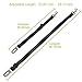 SlowTon Dog Seat Belt Harness for Car, Dog Car Harness Adjustable Mesh Breathable & Dog Seatbelt Safety Tether with Elastic Bungee for Small Medium Large Pets(Black, Single Clip, M)