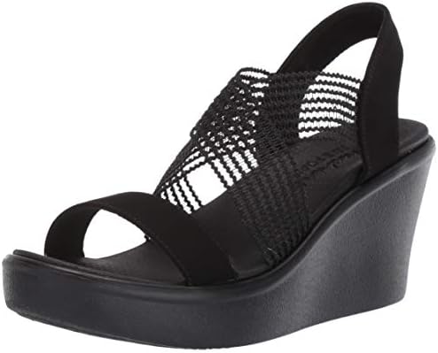 skechers cali beverlee high tea wedge sandal