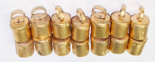 Handmade Tin Bells 2.25"H - Dozen