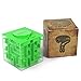 ThinkMax Money Maze Puzzle Box for Kids and Adults, Perfect Money Holder Maze Puzzle Gift Box (Green)