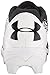 Under Armour Boys' Boys' Leadoff Low RM Jr., Black (011)/White, 13K