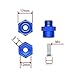 4pcs Aluminum 12mm to 17mm hex Wheel hub adapters 15mm Offset Extension for 1/10 Rc car Upgrade 1/8 Tires