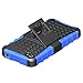 Korecase Phone Case for iPhone Samsung Cell Phone, Armor Heavy Duty Protection Rugged Dual Layer Hybrid Shockproof Case Protective Cover (i4 Blue)