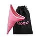 MOICO Female Urination Device, Foolproof Urinal Allows Women to Pee Standing Up, Portable, Compact, Lightweight Design for Outdoor Activities -with Drawstring Bags