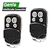 Solidremote Keychain Garage Door Opener Remote, for Genie Intellicode, Overhead Door G3T-R G1T 38502R, 2 Pack