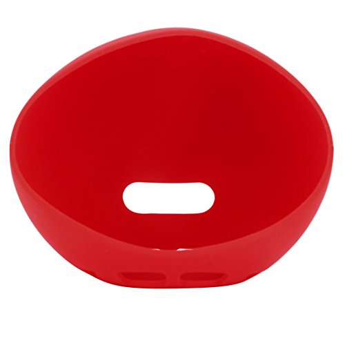 Lywey For Amazon Echo Spot Accessories, Silicone Protective Sleeve Silica Gel Dust Scratch Proof Sleeve (red)