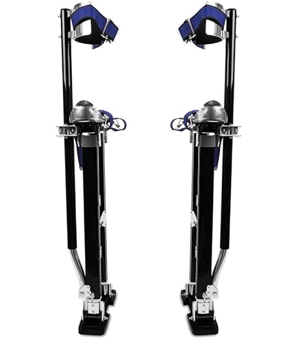 thumbnail image 2 of Findmall Adjustable Drywall Stilts 15-23 Inch - Aluminum Painter Stilts For Construction & Cleaning 2 of 3