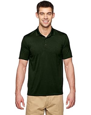 Men's Antimicrobial Performance Jersey Polo Shirt
