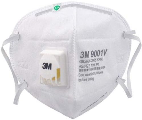 [WALLER PAA] 3M 9001V dust respirator folding protection mask PM2.5 hanging ear type(1-50pcs) (20pc)
