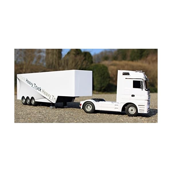 RC LKW Mercedes-Benz ACTROS mit TRAILER Länge 49cm "Ferngesteuert 27MHz" – Bild 3