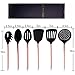 Cooking Utensils Set with Copper Handle, Stainless Steel Copper Plating Handle Kitchen Utensils 6 Piece, HOPEBIRD Nylon Nonstick Cookware with Spatula,Spoons,Spaghetti Server,Skimmer