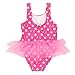 Minnie Mouse Girls Swimwear Swimsuit (3T, Pink)