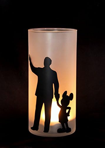 Walt and Mickey Candle Holder