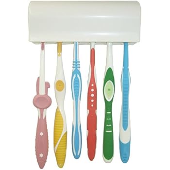 Eslite Toothbrush Holder with Cover (Ivory White)