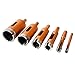Huaha Diamond Hole Saw Drill Core Bit Kit Marble Granite Tile Ceramic Cutter Mandrels Saws 6mm - 30mm 6pcs Set