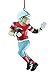 Boy Football Player Christmas Ornament 4.5