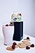 Magisso Naturally Cooling Ceramic Carton Cooler, Black - 70660