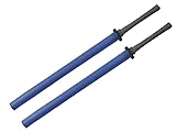 35" Martial Arts Foam Bokken Set with Black ABS