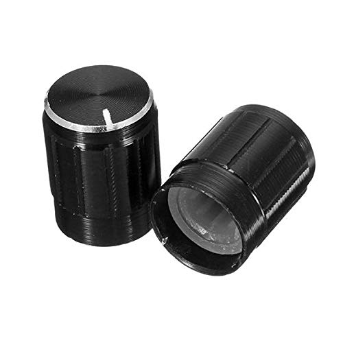 image for Unknown 10pcs 13x17mm Aluminum Alloy Potentiometer Knob Volume Control