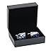 BodyJ4You Cufflinks World Continents Map Unique Design Modern Men Pair Fashion Jewelry