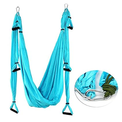YAETEK Aerial Yoga Swing - Ultra Strong Antigravity Yoga Hammock/Sling/Inversion Tool for Air Yoga Inversion Exercises