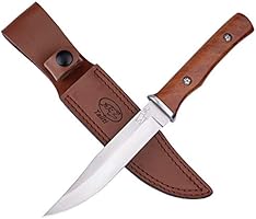 シースナイフ サバイバル ナイフ アウトドア 日本ステンレス製 フルタング キャップ用 料理 釣り レザー革付き