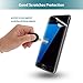 Klearlook S7 Edge Screen Protector [3 Pack HD Clear TPU] [Non-Glass] [Case Friendly Version] (Dry-Applied) and 1 Pack Back Skin Film for Samsung Galaxy S7 Edge