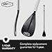 SUP Paddle - 3 Piece Paddle Board Paddles Adjustable - Lightweight, Durable & Packable for Travel - Floating Paddle Board Paddle w/High-Grade Aluminum Shaft & Nylon Blade for Efficient Strokes