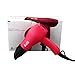 BERTA 1875Watts Folding Handle Hair Dryer Ceramic Negative Ionic Blow Dryer with Nozzle Compact for Children & Traveling