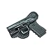 Cardini Leather USA - IWB Black Leather Holster - Right Handed - Concealed Carry - for CZ Rami 2075 - Inside The Waistband with Clip