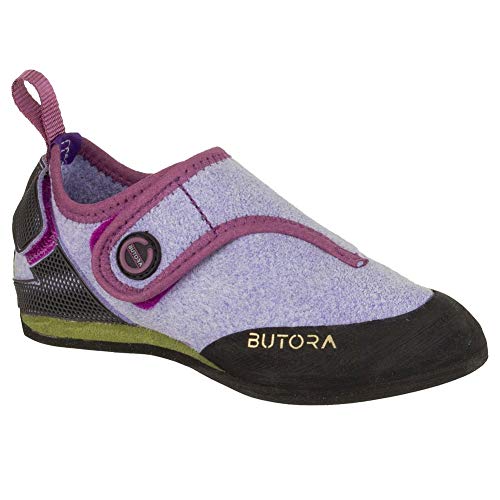 BUTORA Kids Brava Climbing Shoe, Violet, 13 Big Kid - Thumbnail 4