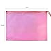 Bantoye 25 Pieces A4 Zipper File Bags, Zippered Waterproof PVC Pouch Plastic Zip Document Filing Folder 5 Colors