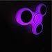 VTRTECH Fidget Tri-Spinner Glow In The Dark High Speed (Si3N4) Hybrid Ceramic Center Bearing Minute Spins Perfect for Increasing Focus (Purple)