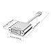 USB C TO DVI Adapter,wesimi USB 3.1 Type C (USB-C) to DVI Adapter With Aluminium Case for 2017 MacBook Pro/Samsung Galaxy S8
